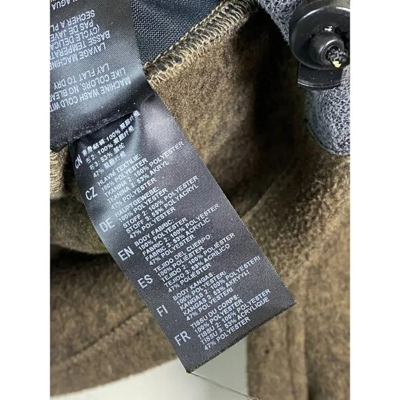 Kuhl Mens Alpenwurx Fleece Full Zip Jacket Size Medium Brown Faux Sherpa Outdoor - Picture 8 of 16